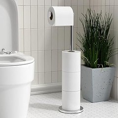 Alternativas innovadoras a los portarrollos de baño verticales