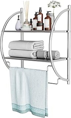 Opciones innovadoras para sustituir los toalleros de baño con estante