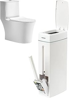 Opciones Originales para Almacenar Residuos en Baños Pequeños