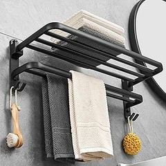 Guía para elegir el toallero de baño negro ideal