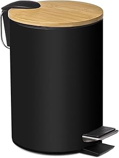 Guía para seleccionar la papelera de baño negra perfecta según tu decoración