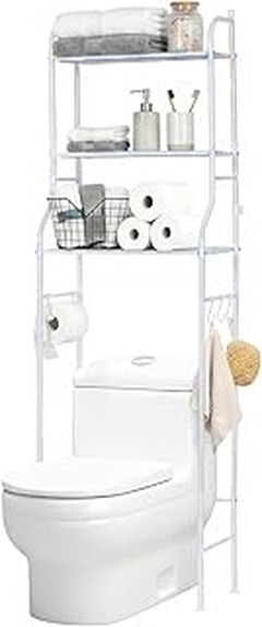Guía para instalar estanterías de baño sobre el inodoro