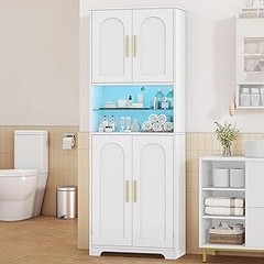 Instrucciones para instalar un armario de baño alto fácilmente