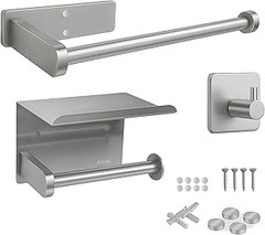 Guía práctica para instalar un portarrollos de baño con estante