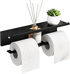 Guía de instalación para un portarrollos de baño doble
