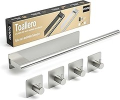 Instalación sencilla de un toallero de baño de barra