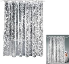 ¿Cuánto cuestan las cortinas de ducha con anillas?