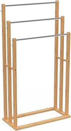 Toalleros de baño de bambú frente a metal y plástico: ¿cuál elegir?