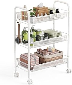 ¿Cuál elegir? Estanterías de baño con ruedas o fijas