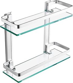 Estanterías de baño de cristal vs. madera: ¿Cuál elegir?