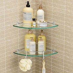 ¿Qué son las estanterías de baño de cristal?