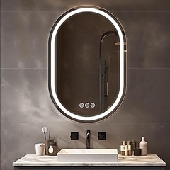 Cómo Instalar un Espejo de Baño Ovalado de Manera Segura