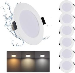 Cómo realizar el mantenimiento de focos empotrables en el baño