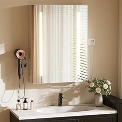 Los mejores armarios de baño con espejo antivaho para baños pequeños
