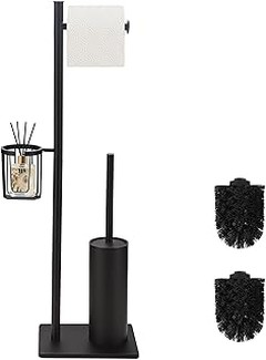 Escobilleros minimalistas ideales para baños pequeños