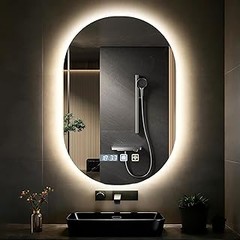 Los mejores espejos de baño táctiles ideales para espacios reducidos