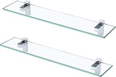 Top estanterías de baño de cristal ideales para baños reducidos