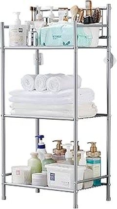 Descubre las mejores estanterías de baño de pie para espacios pequeños