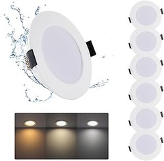 Los mejores focos empotrables para baños pequeños