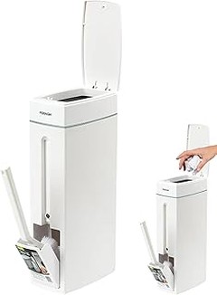 Comparativa de las mejores papeleras de baño estrechas