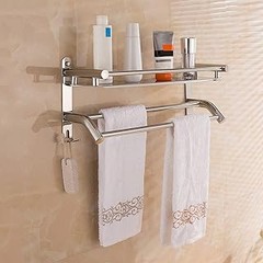 ¿Qué son los toalleros de baño con estante y cómo funcionan?