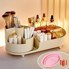 Beneficios de usar organizadores giratorios en el baño