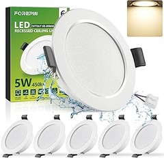 Beneficios de los focos empotrables para tu baño