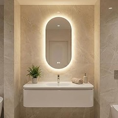 Descubre las Ventajas de Usar un Espejo de Baño Ovalado