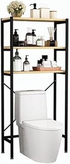 Pros y contras de las estanterías de baño sobre el inodoro