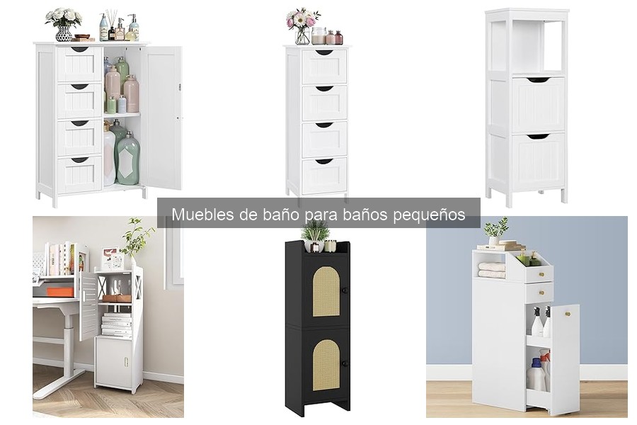 Accesorios Esenciales para Muebles de Baño Pequeños