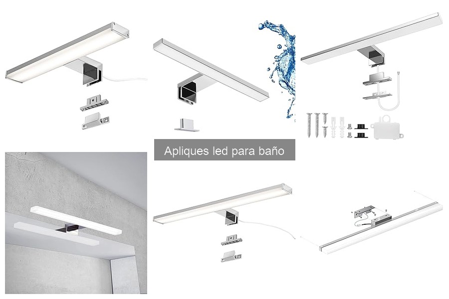 Ahorro energético con apliques LED para baño: ¿Cómo funciona?