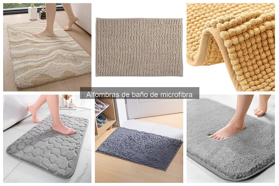 Alfombras de baño de microfibra antibacterianas: Mejora tu higiene