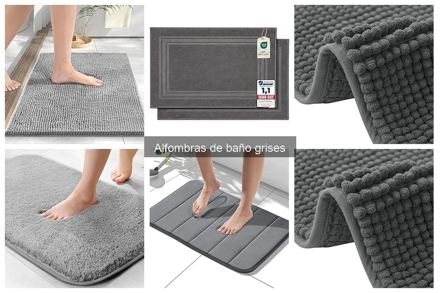 Alfombras de baño grises en oferta: donde comprarlas económicas