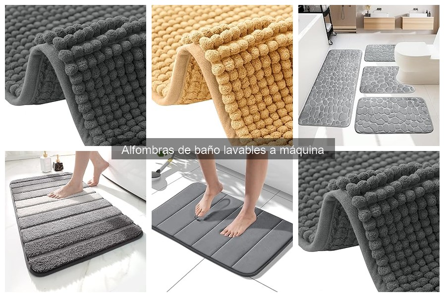 Alfombras de baño lavables a máquina: ¿Qué son y sus beneficios?
