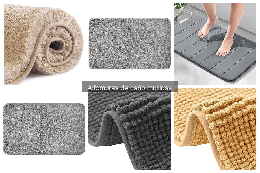 Alfombras de baño mullidas: ¿Son seguras para familias con niños?