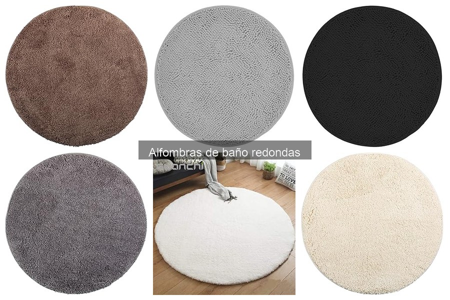 Alfombras de baño redondas ¿Son realmente anti-deslizantes?