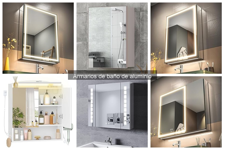 Alternativas a armarios de baño de aluminio: opciones efectivas