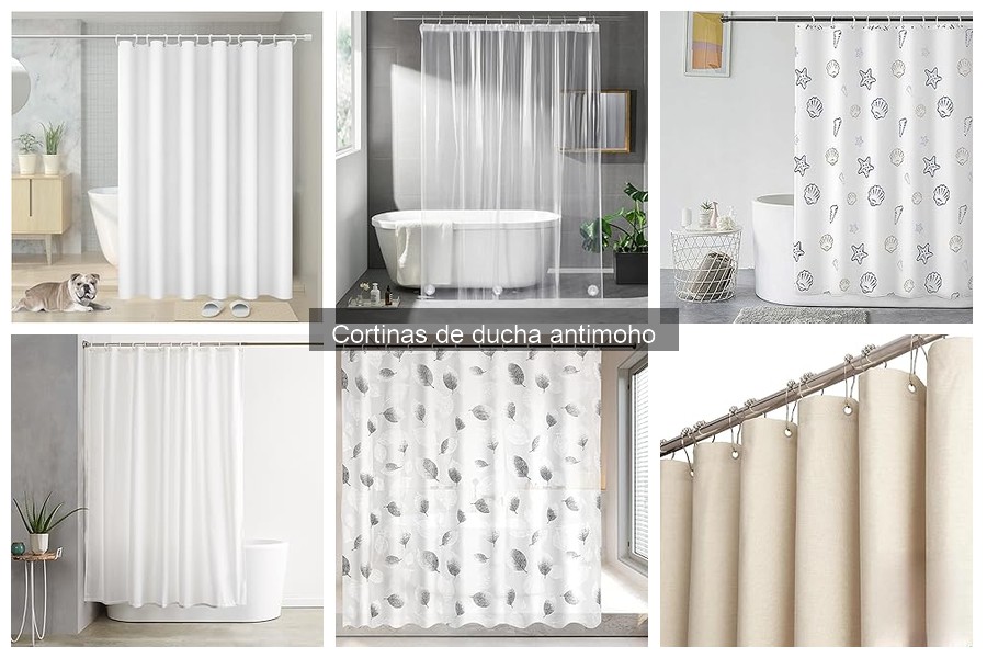 Alternativas a cortinas de ducha antimoho: Pros y contras