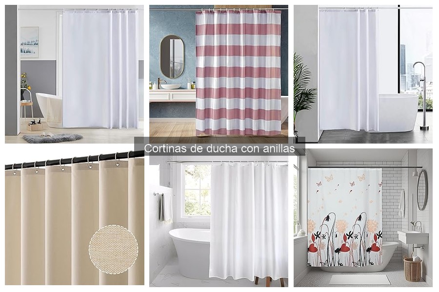 Alternativas a cortinas de ducha con anillas: ¡Descubre las mejores opciones!