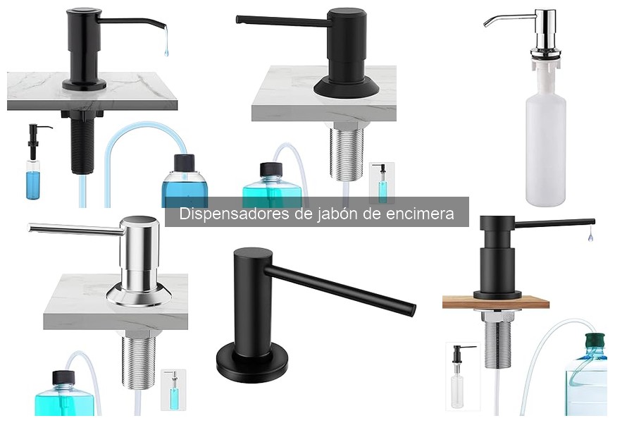 Alternativas a dispensadores de jabón de encimera
