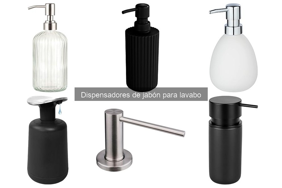 Alternativas a dispensadores de jabón para lavabo