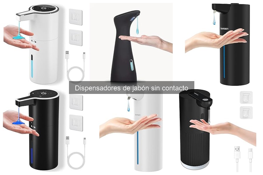 Alternativas a dispensadores de jabón sin contacto