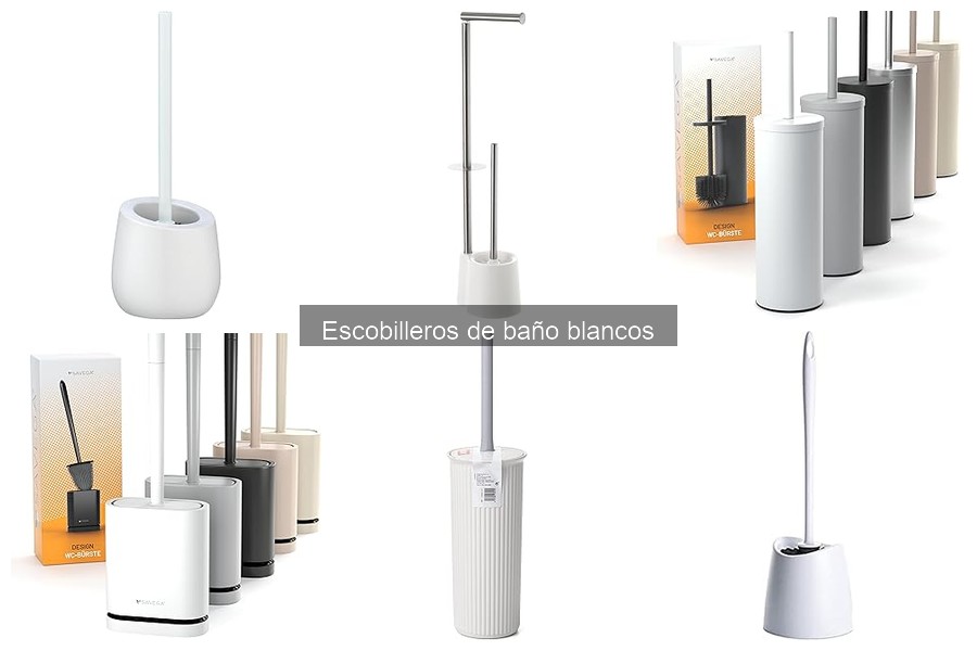 Alternativas a escobilleros de baño blancos: Estilo y funcionalidad
