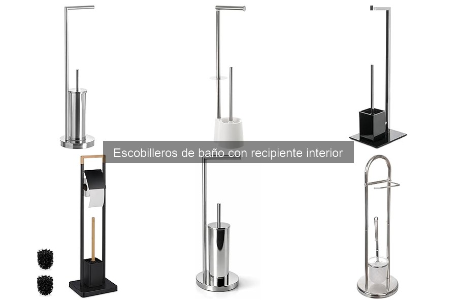 Alternativas a Escobilleros de Baño con Recipiente Interior