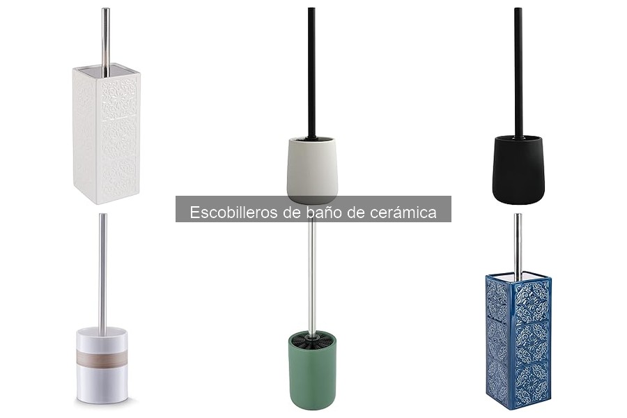 Alternativas a escobilleros de cerámica para tu baño