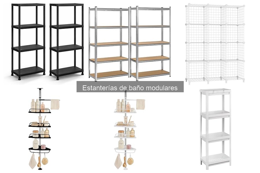 Alternativas a Estanterías de Baño Modulares: Mejores Opciones