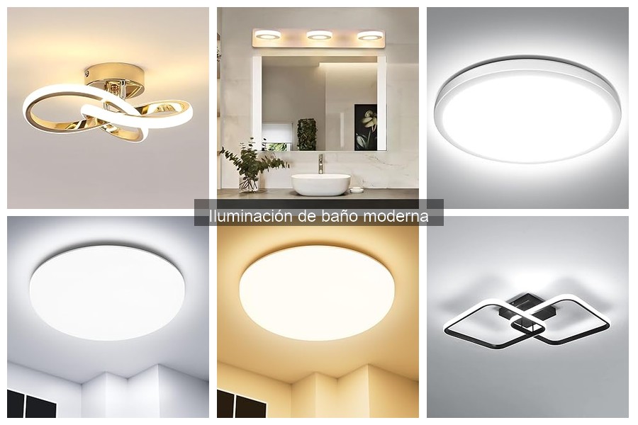 Alternativas a la iluminación convencional para baños