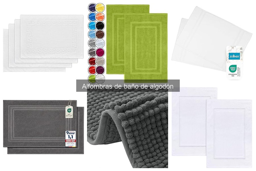 Alternativas a las Alfombras de Baño de Algodón: Guía Completa