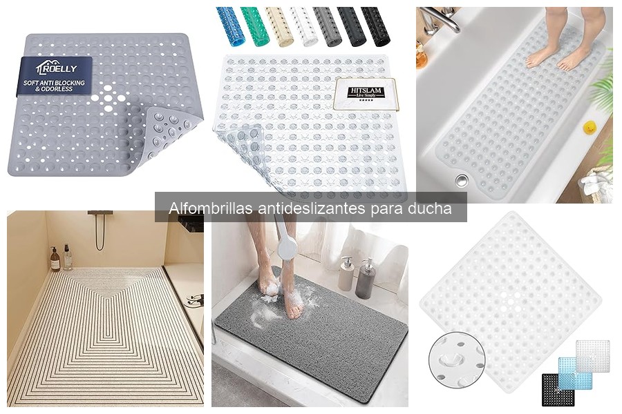Alternativas a las alfombrillas antideslizantes para ducha