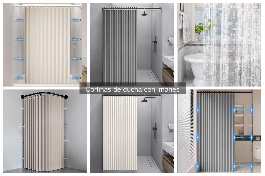 Alternativas a las Cortinas de Ducha con Imanes